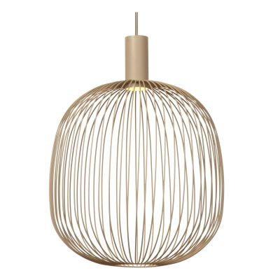 Lucide ESTEREL - Pendant light - Ø 40 cm - 1xGU10 - Taupe